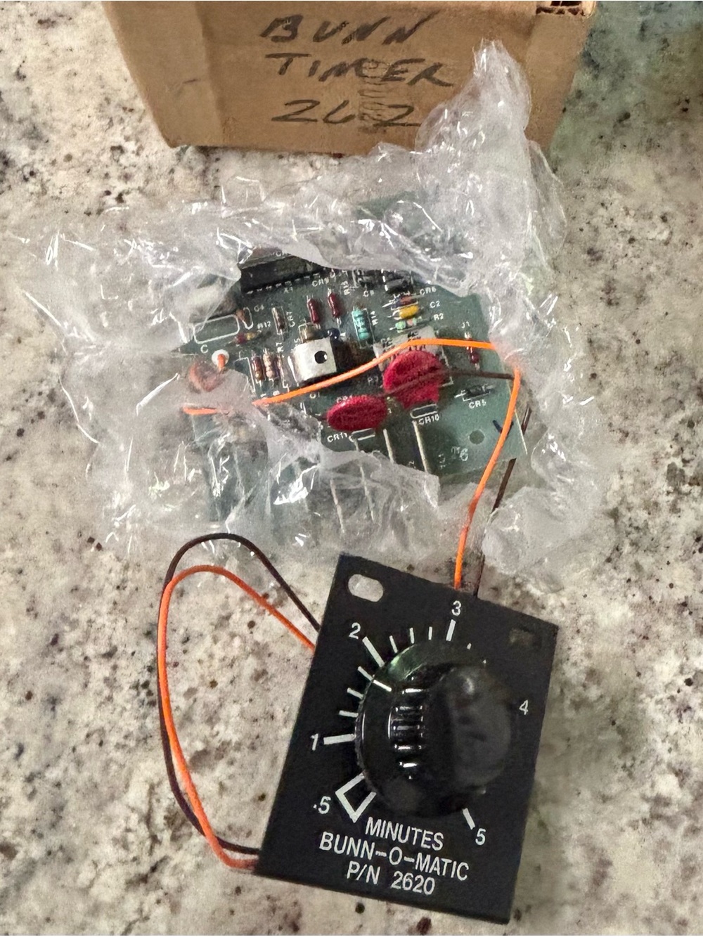 BUNN-O-MATIC 2620 STF-15/20 Timer Control Board NOS Coffee Brewer Part
